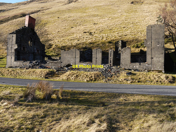 Photo 6"x4" The barracks, Cwm Ystwyth Cwmystwyth c2011