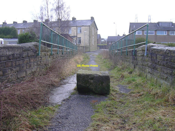 Photo 6"x4" Railway Bridge, Huncoat Accrington c2011