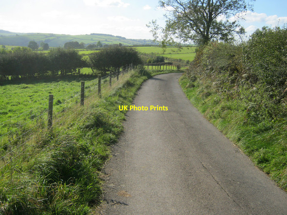 Photo 6"x4" Lane to Llangunllo Llangunllo c2010