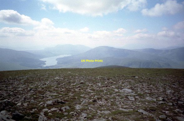 Photo 6"x4" Summit of Beinn Eibhinn Beinn Eibhinn c1995