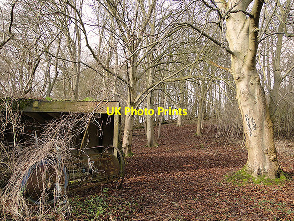 Photo 6"x4" Private Land on Bath Hills Ditchingham c2011