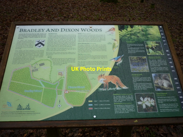Photo 6"x4" A notice in Bradley Woods near Bradley Bradley\/TA2406 c2011