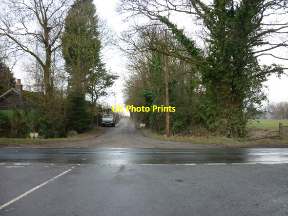 Photo 6"x4" The lane to Moor House,off the B1203 Ashby Hill c2011