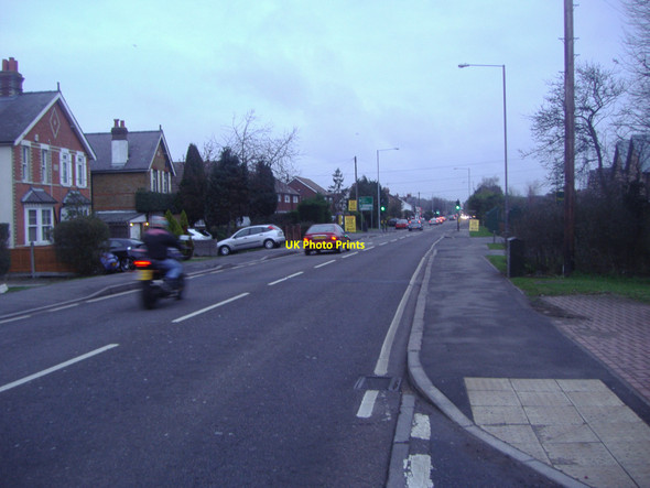 Photo 6"x4" A243 northbound at Malden Rushett Malden Rushett c2011
