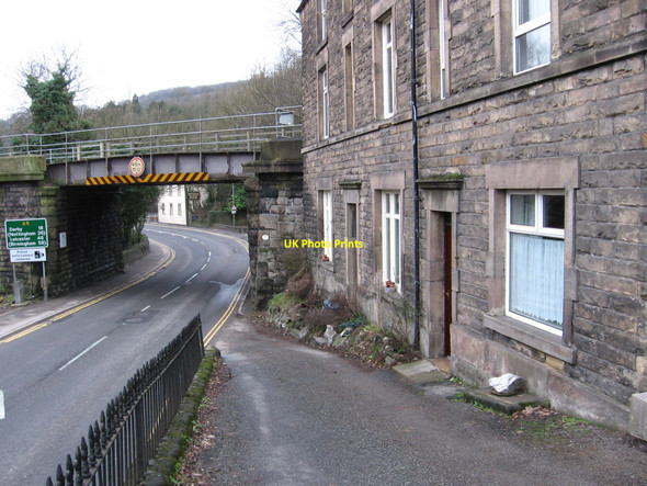 Photo 6"x4" Matlock - bridge over A6 at Holt Terrace Matlock c2011