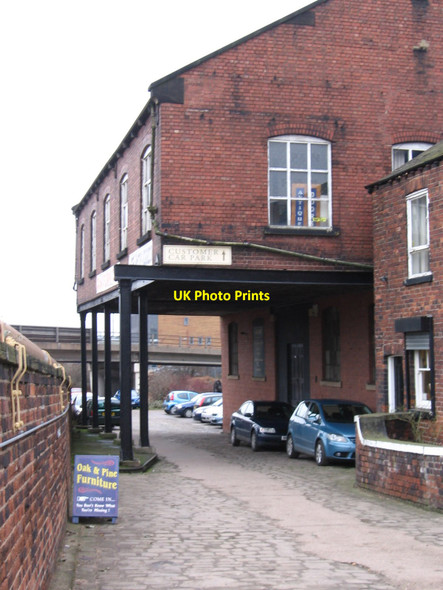Photo 6"x4" Rotherham - warehouse on Don Navigation Rotherham c2011