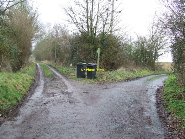 Photo 6"x4" Road Junction Offton c2011