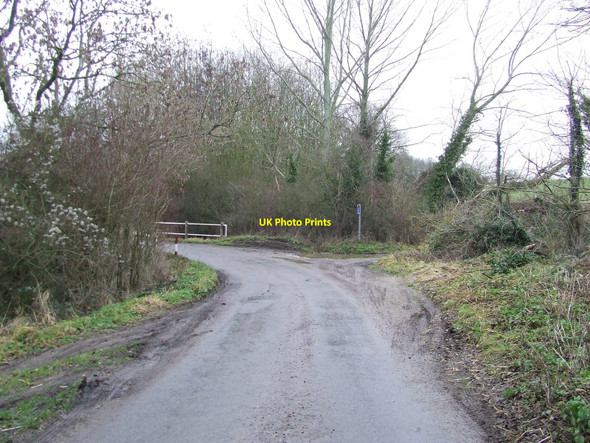 Photo 6"x4" Bottom Of Spinney Hill Elmsett c2011