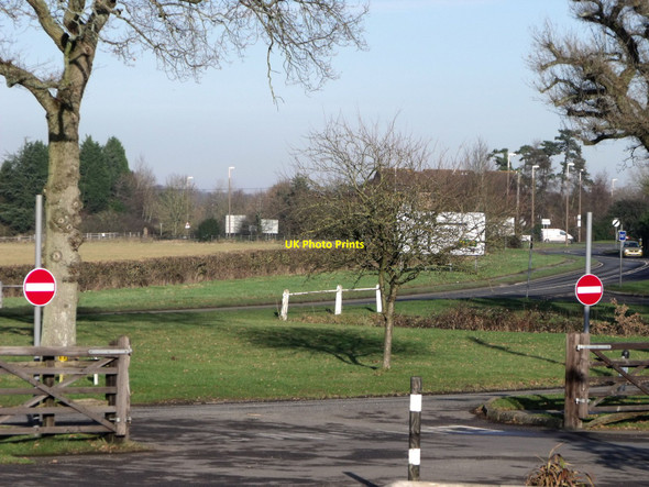 Photo 6"x4" Entrance to Newbridge Nurseries, Broadbridge Heath Broadbridge Heath c2011