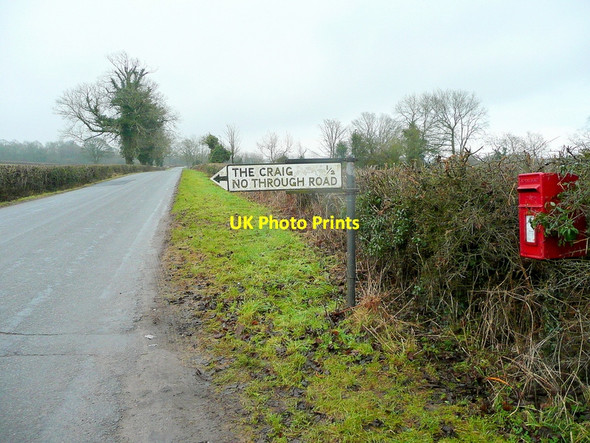 Photo 6"x4" Sign for Craig or Graig? Hoop c2011