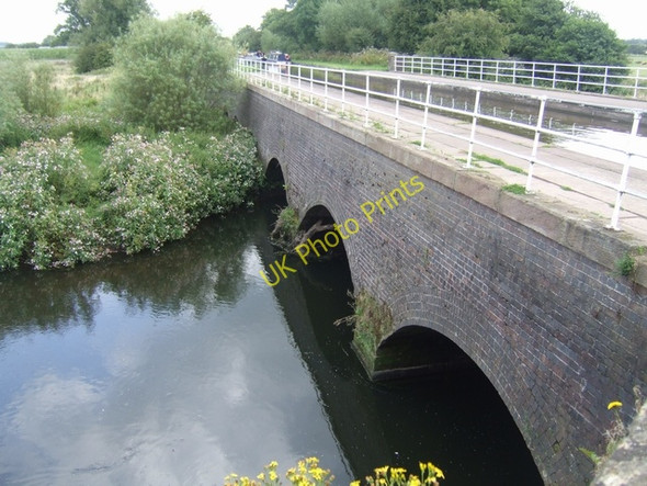 Photo 6"x4" Trent & Mersey Canal - Brindley Bank Aqueduct Rugeley c2009