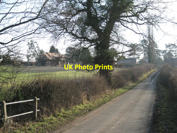 Photo 6"x4" South end of Baulk Lane Balsall Common c2011