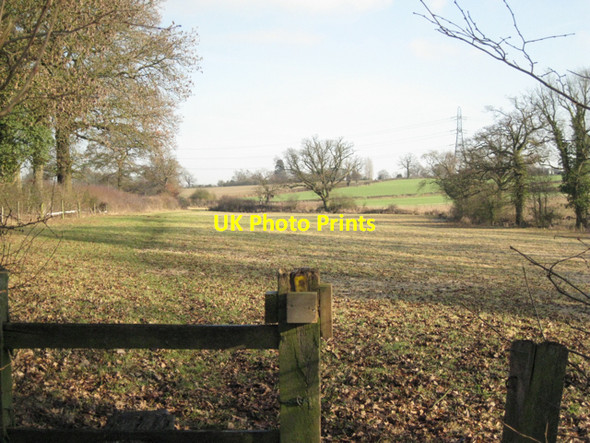 Photo 6"x4" Footpath east of Baulk Lane Balsall Common c2011