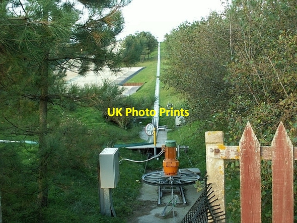 Photo 6"x4" Toboggan run - the way up Pembrey c2008