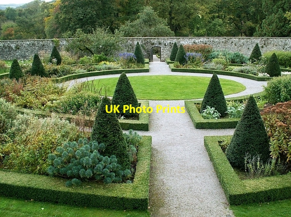 Photo 6"x4" The Upper Walled Garden, Aberglasney Llangathen c2008