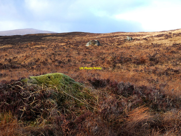 Photo 6"x4" Tayside becomes Highland but who would notice? Allt Riabhach a' Chinn Tuill c2011