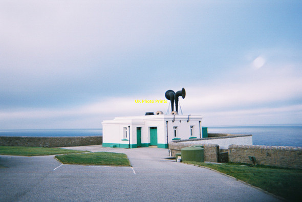 Photo 6"x4" Foghorns at Pendeen Lighthouse Higher Boscaswell c2011