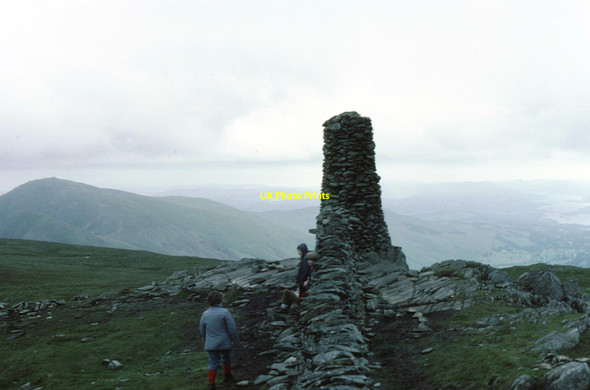 Photo 6"x4" The beacon on Thornthwaite Crag Mardale Ill Bell c1979