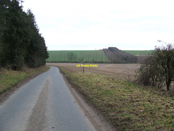 Photo 6"x4" Country Road Burthorpe c2011