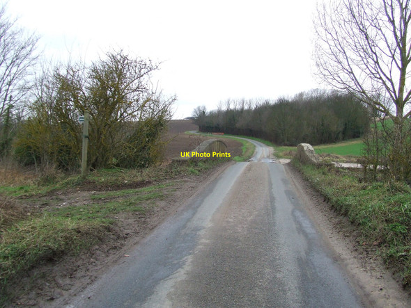 Photo 6"x4" Road Bridge Burthorpe c2011