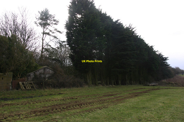 Photo 6"x4" Greenwich Meridian north of Peacehaven. Telscombe c2011