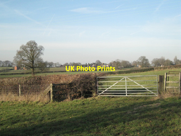Photo 6"x4" Gate west of Blind Hall Berkswell c2011