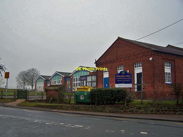 Photo 6"x4" Wybunbury Delves C of E Primary School Wybunbury c2011