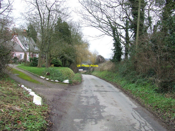 Photo 6"x4" Country Lane Barrow\/TL7663 c2011