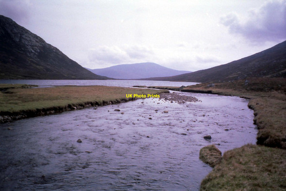 Photo 6"x4" The Allt L\u00c3\u00a0ir about to enter Loch Coire L\u00c3\u00a0ir Allt L\u00e0ir c1997