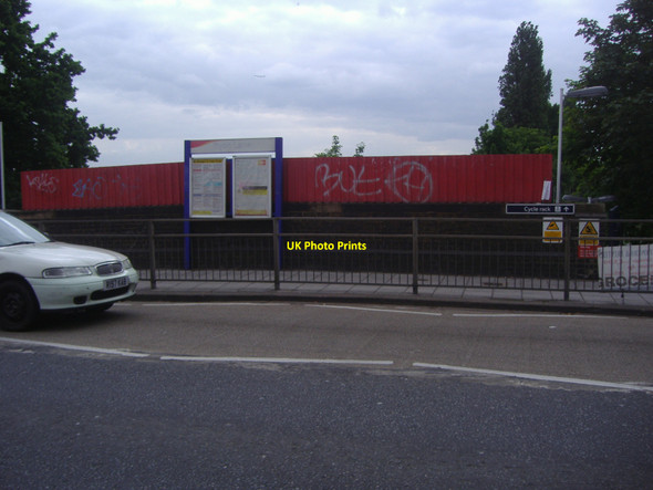 Photo 6"x4" Bridge over railway, Syon lane Brentford c2008