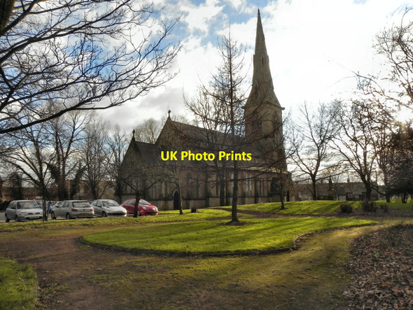 Photo 6"x4" Parish Church of St John the Evangelist, Failsworth Failsworth c2011 P1