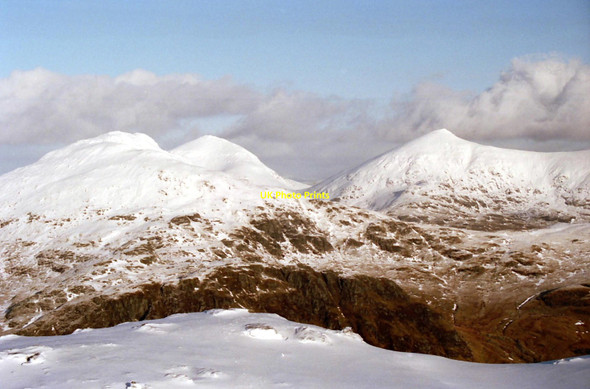 Photo 6"x4" East summit of Beinn a' Chroin Beinn a' Chroin c1988