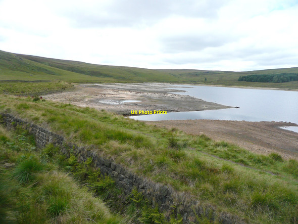 Photo 6"x4" Withens Clough Reservoir Cragg Vale\/SE0023 c2010