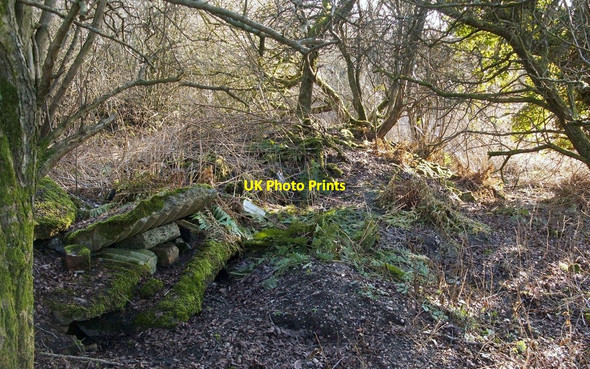 Photo 6"x4" Rubble, possibly from Brickfield Cottage Dumbarton c2011