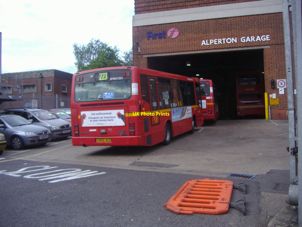 Photo 6"x4" Alperton Bus Garage, Bridgewater Road Wembley c2008