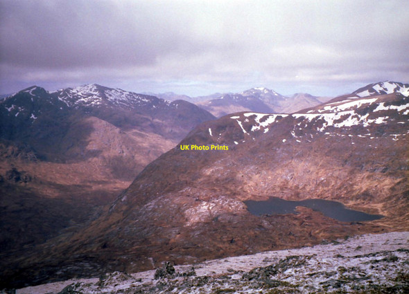 Photo 6"x4" Coire nan Leac from Creag a' Mh\u00c3\u00a0im Coire nan Leac c1997
