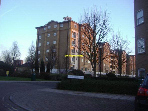 Photo 6"x4" New flats on the Harrods Village development Barnes c2011