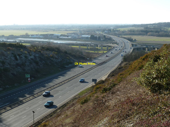 Photo 6"x4" West along the A27 Adur Flyover Shoreham-By-Sea c2011
