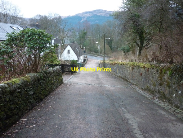 Photo 6"x4" Looking down Still Brae (road) towards the A82, Tarbet Tarbet\/NN3104 c2011