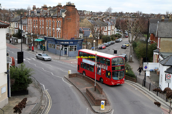 Photo 6"x4" View From Stroud Green Station Hornsey c2011
