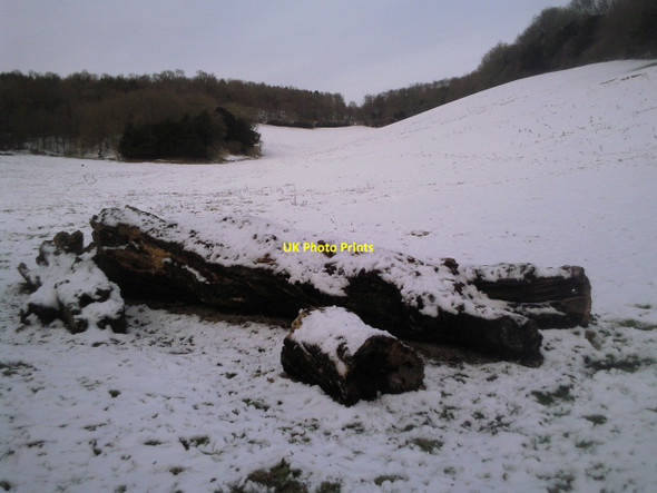Photo 6"x4" Chevening Park in winter Chevening c2010