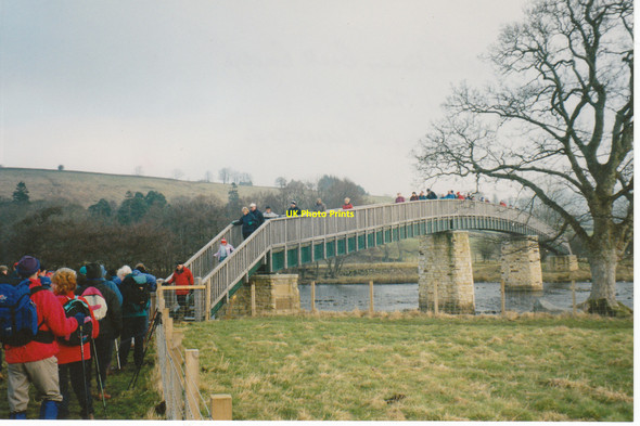 Photo 6"x4" Beckstones Wath Footbridge in 2003 Egglesburn c2003