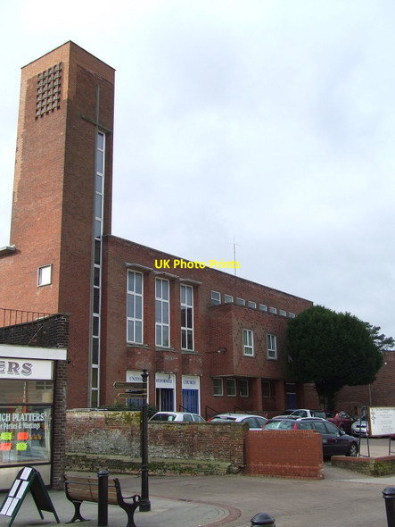 Photo 6"x4" United Reformed Church Stowmarket c2011