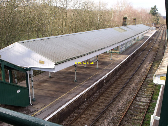 Photo 6"x4" The up platform, Eridge Eridge Green c2011