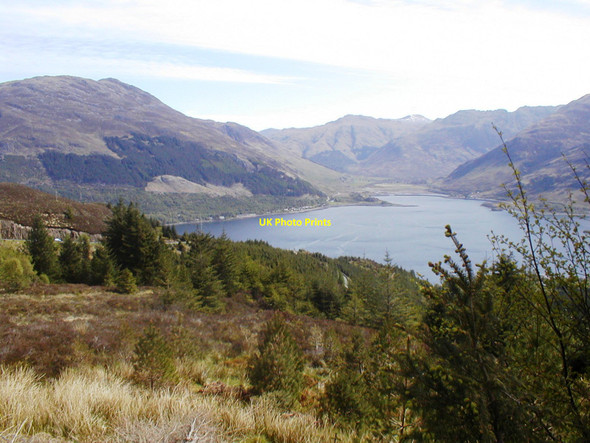 Photo 6"x4" Loch Duich from Mam Rattigan Carn-gorm c2005