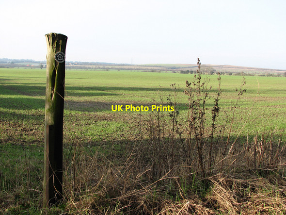Photo 6"x4" Over the fields Fulbourn c2011