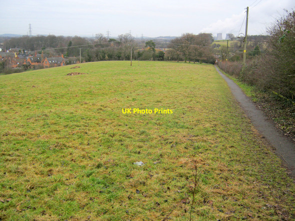 Photo 6"x4" Path to Hemmington Castle Donington c2011