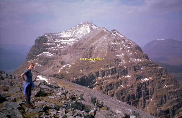 Photo 6"x4" Summit of St\u00c3\u00b9c a' Choire Dhuibh Bhig St\u00f9c a' Choire Dhuibh Bhig c1997