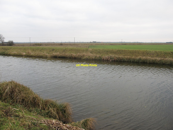 Photo 6"x4" River Nene (old course) Flood's Ferry c2011