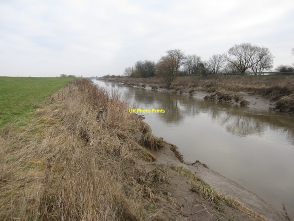 Photo 6"x4" River Nene Guyhirn c2011
